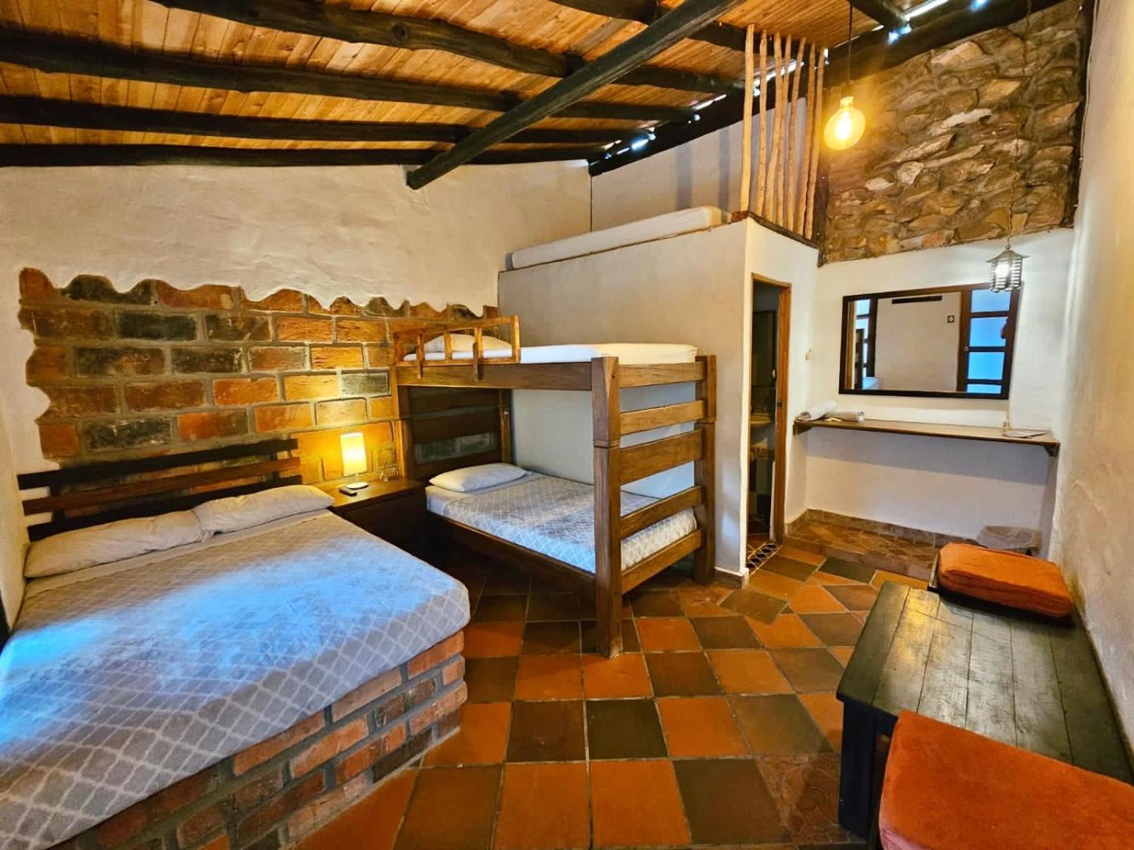 Cabanas Y Hostal Bonanza Mesa De Los Santos Лос-Санотос Екстер'єр фото